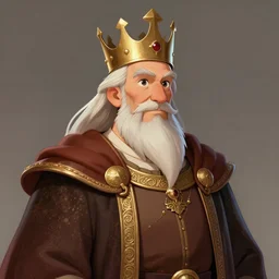 portrait of a medieval old king, artstation, cartoon, elegant highly detailed digital painting, concept art, smooth, sharp focus, makoto shinkai, don bluth and michel ocelot, moebius, tom whalen, atey ghailan, akihiko yoshida