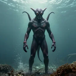 cthulhu in a wetsuit