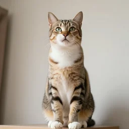 very tall cat