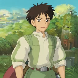 louis pasteur in the japanese movie, castle in the sky by studio ghibli