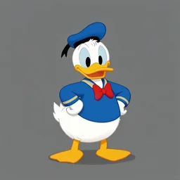 donald duck starring in marvel end game, movie poster, minimalistic, extremely clean and polished, 8 k