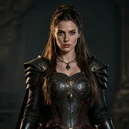 portrait, warrior queen, dramatic lighting, cinematic, establishing shot, extremely high detail, foto realistic, cinematic lighting, post processed, concept art, artstation, matte painting, style by eddie mendoza, raphael lacoste, alex ross