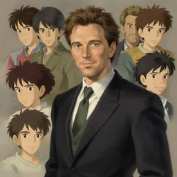 portrait of ron jeremy, artstation, elegant, highly detailed, digital painting, concept art, smooth, sharp focus, illustration, art by studio ghibli, makoto shinkai, akihiko yoshida, don bluth, joseph christian leyendecker, ross tran 8 k