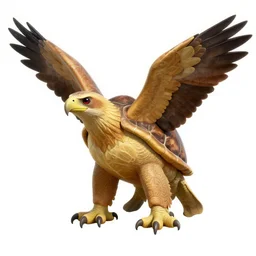 turtle eagle mutant, full body