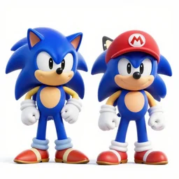 sonic vs mario