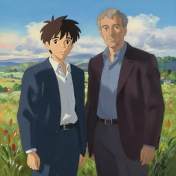 a painting in the style of chesley bonestell and in the style of makoto shinkai.