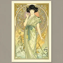 rob king's house of martial art book club, poster, drawn by yoshitaka amano, art nouveau, ukiyo - e