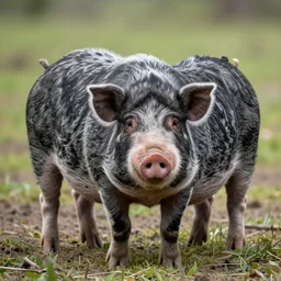a pig pudu!!! hybrid! hyper realistic!! realistic lighting!! wildlife photographer of the year!!! bold natural colors, national geographic, hd, wide angle, 8 k