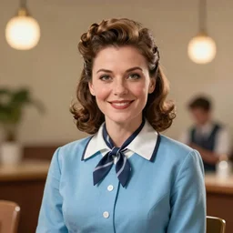 incredibly realistic, too detailed portrait of a caricature of a fifties female journalist, centered portrait, octane render, bump mapping, global illumination, unreal engine 5, 8 k, bokeh, d & d digital art, mark ryden, rob gonsalves