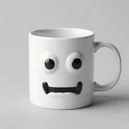 a 3 d mug or an ugly mug on a mug