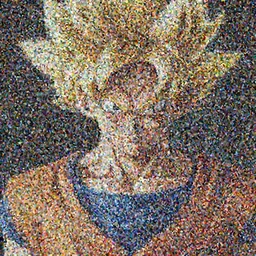 a full portrait photo of super saiyan son goku, f / 2 2, 3 5 mm, 2 7 0 0 k, lighting, perfect faces, award winning photography.