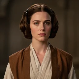 portrait of a Princess Leia