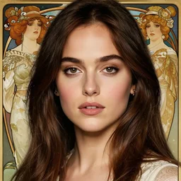 beautiful portrait of ana de armas, soft features, by magali villeneuve and greg rutkowski and artgerm and alphonse mucha and jeremy lipkin and rob hay, intricate, elegant, highly detailed, photorealistic, trending on artstation, trending on cgsociety, 8 k, sharp focus
