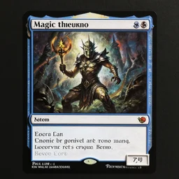 magic the gathering card from the year 2 5 0 0 s by paul lehr and ron walotsky