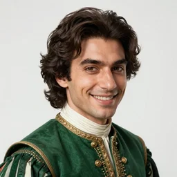 hyper realistic, realistic - anime, portrait, beautifully rendered, italian garb from 1 9 th century, caricature, luis guzman as luigi wearing green, smirking deviously, luigi, luigi's nose, painted by frida kahlo, vincent van gogh, jan van eyck, albrecht durer, gustave courbet, greg rutkowski, wlop, artgerm, dishonored 2,