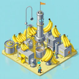an isometric banana factory, Dan McPharlin, Ralph McQuarrie
