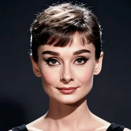 audrey hepburn gaia, detailed solarpunk portrait by tim doyle