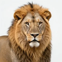 head and shoulders masterpiece portrait of the most beautiful lion, by dan hillier, fill frame, high contrast, intricate detail, super resolution, masterpiece, trending on artstation