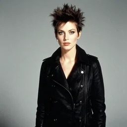 Punk girl by Richard Avedon