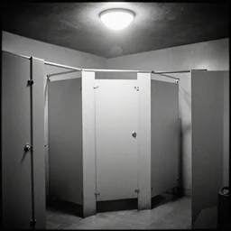movie still of empty public shower with high ceiling, cinestill 8 0 0 t black and white, by andrei tarkovsky, heavy grain, high quality, high detail, ultra wide lens, cinematic composition, dramatic light, lens flares, anamorphic, trail cam
