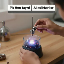Instructions for how to make anti matter at home, trending on youtube