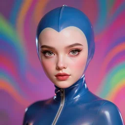 tracer wearing a latex suit, perfect face, cinematic, stunning, cute, adorable, strong, highly detailed, psychedelic, digital painting, artstation, smooth, hard focus, illustration, art by jessica rossier and and brian froud