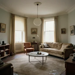 a photo of the interior of the appartment of henry darger