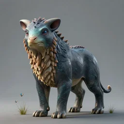 a fauna animal design, lowbrow, 8 k, matte painting, fantasy, avatar movie