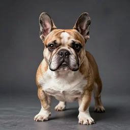 a british french bulldog