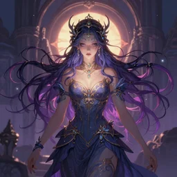 Crafting A Nightmare, intricate, elegant, fantasy, highly detailed, digital painting, sharp focus, illustration, beautiful volumetric lighting, epic light, artstation, magic hour lighting, colorful, art by Sylvain Sarrailh and Tyler Edlin