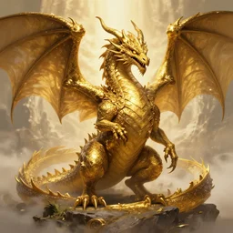 Golden Dragonborn, D&D Commision Art Dragon, Nagrax (Deceased), Dragon Portrait Digital Commission