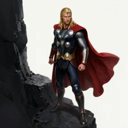 thor at the edge of darkness by greg rutkowski & artgerm