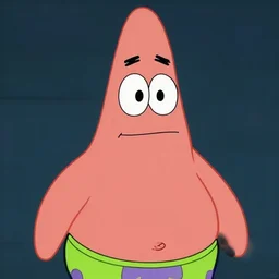 xray image of patrick star