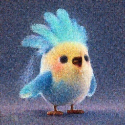 cute! c4d, unreal engine, pixar, rimlight, jelly fish, bioluminescent screaming feathers pictoplasma characterdesign toydesign toy monster bird of paradise creature, zbrush, octane, hardsurface modelling, artstation, cg society, by greg rutkowksi, by Eddie Mendoza, by Peter mohrbacher, by tooth wu