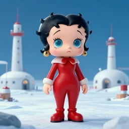 betty boop creature monster john carpenter by stanley artgerm lau, polar explorer, antarctic station, antarctica, wlop, the thing alien assimilation, metamorphose, movie the thing by john carpenter, rossdraws, frank frazetta, andrei riabovitchev, marc simonetti