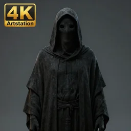 portrait of faceless grim reaper, hindu concept art, cgsociety, octane render, trending on artstation, artstationHD, artstationHQ, unreal engine, 4k, 8k