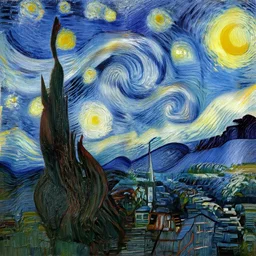 WACO siege by Vincent Van Gogh,