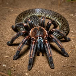 tarantula snake