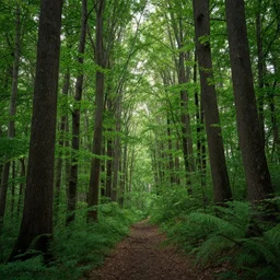 peaceful forest
