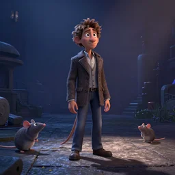 Alfredo Linguini from Ratatouille realistic