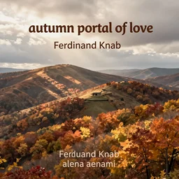 autumn portal of love, ferdinand knab, alena aenami
