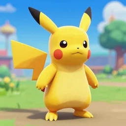 screenshot from roblox pikachu as a roblox character