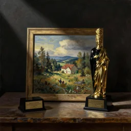 still life composition. by konstantin razumov, chiaroscuro, highly detailded