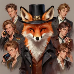 a digital painting of a fox wearing a mafia hat, by stanley artgerm lau, frank frazetta, rossdraws, james jean, gerald brom, andrei riabovitchev, marc simonetti, and sakimichan, trending on artstation