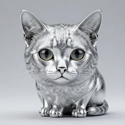 8 kuhd a silver fractal cat