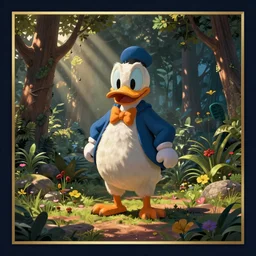 funny by disney concept artists, blunt borders, rule of thirds