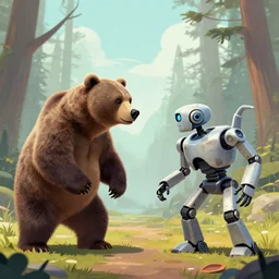 Bears vs robots