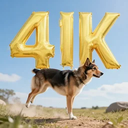 I have never seen a dog fly this is amazing, 4k