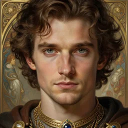 Henry Cavill as a medieval Knight, beautiful detailed eyes, cute, fantasy, intricate, elegant, highly detailed, digital painting, 4k, HDR, concept art, detailed jewelry, smooth, sharp focus, illustration, art by Artgerm, H R Giger and Alphonse Mucha