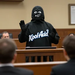 the kool aid man testifying on trial